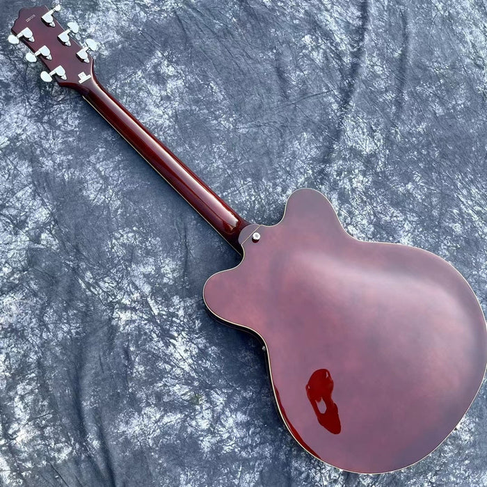 PANGO Music Semi Hollow Body Electric Guitar (YMZ-189)