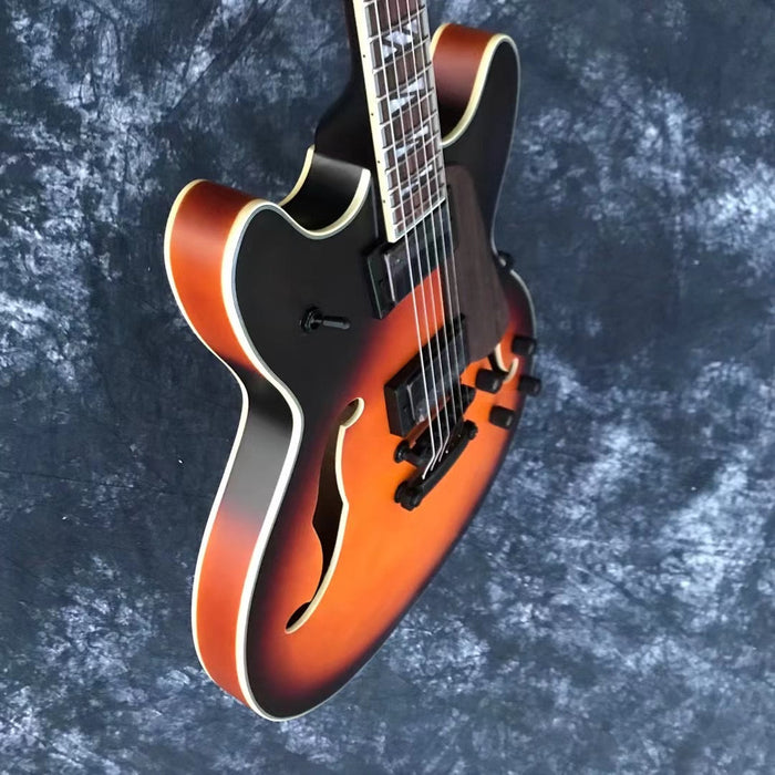 PANGO Music Semi Hollow Body Electric Guitar (YMZ-117S)