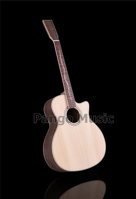 41 Inch Solid Spruce Top Right Hand DIY Acoustic Guitar Kit (PFA-968)
