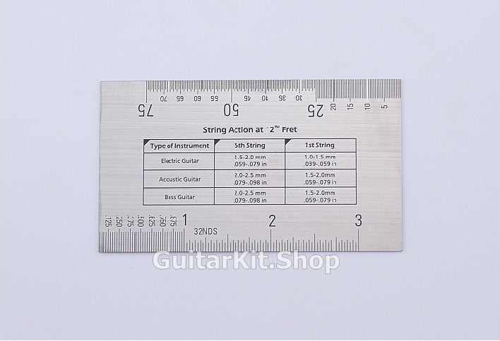 GuitarKit.shop Guitar Measuring Ruler(MR-002)