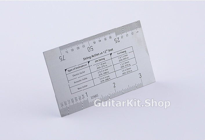 GuitarKit.shop Guitar Measuring Ruler(MR-002)