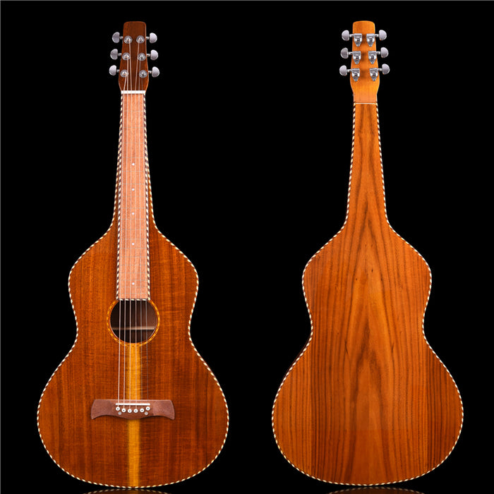 Solid Koe Top Weissenborn Hawaiian Slide Guitar (HG-820)