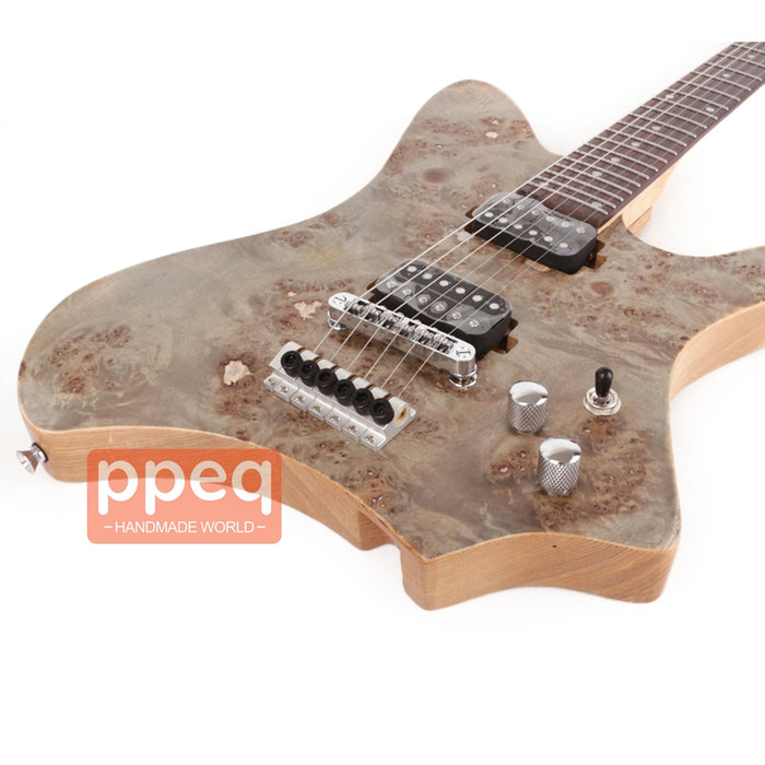 Alder Body/ Roasted Maple Neck Headless Electric Guitar Guitar (PZM-316)