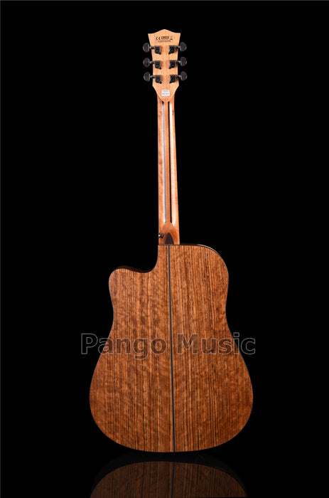 41 Inch All Walnut Wood Acoustic Guitar(PM-1225)
