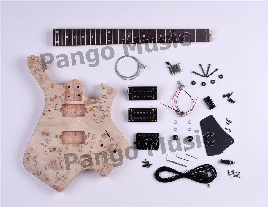 PANGO MUSIC Time Machine Series Headless DIY Electric Guitar Kit (PTM-093)
