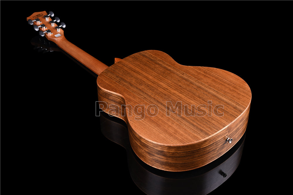 36 Inch All Walnut Wood Acoustic Guitar (PAG-1603)