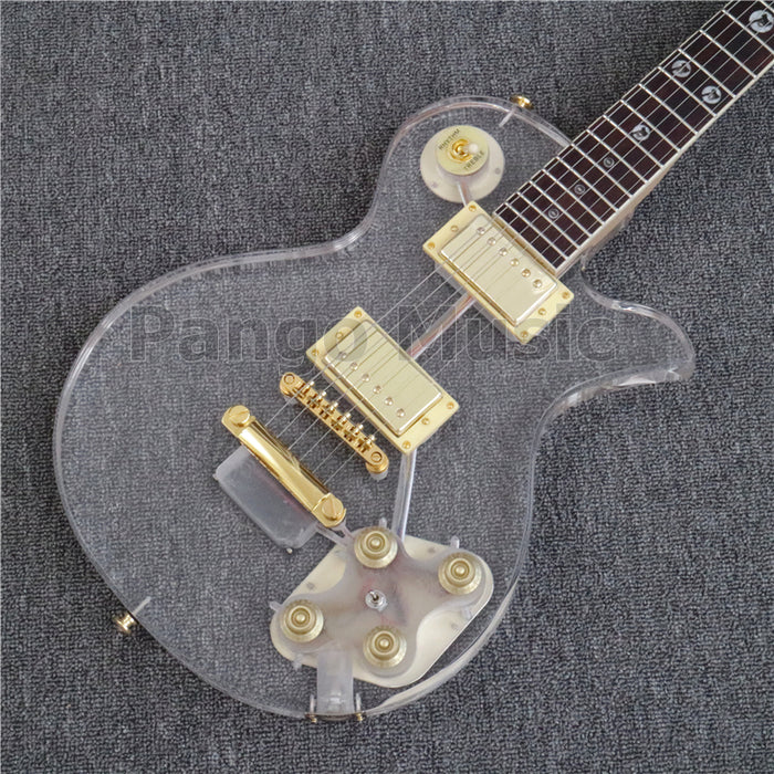 LP Style Acrylic Body Electric Guitar (PLP-004)