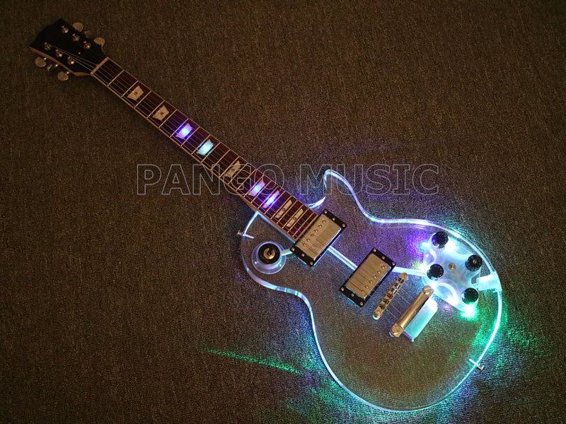 LP style Acrylic Body Electric Guitar (PAG-010)