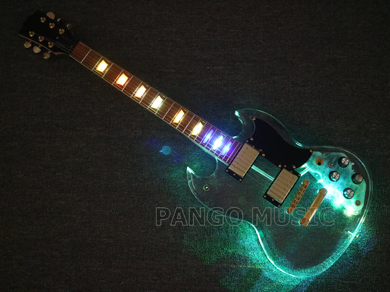 SG style Acrylic Body Electric Guitar (PAG-019)