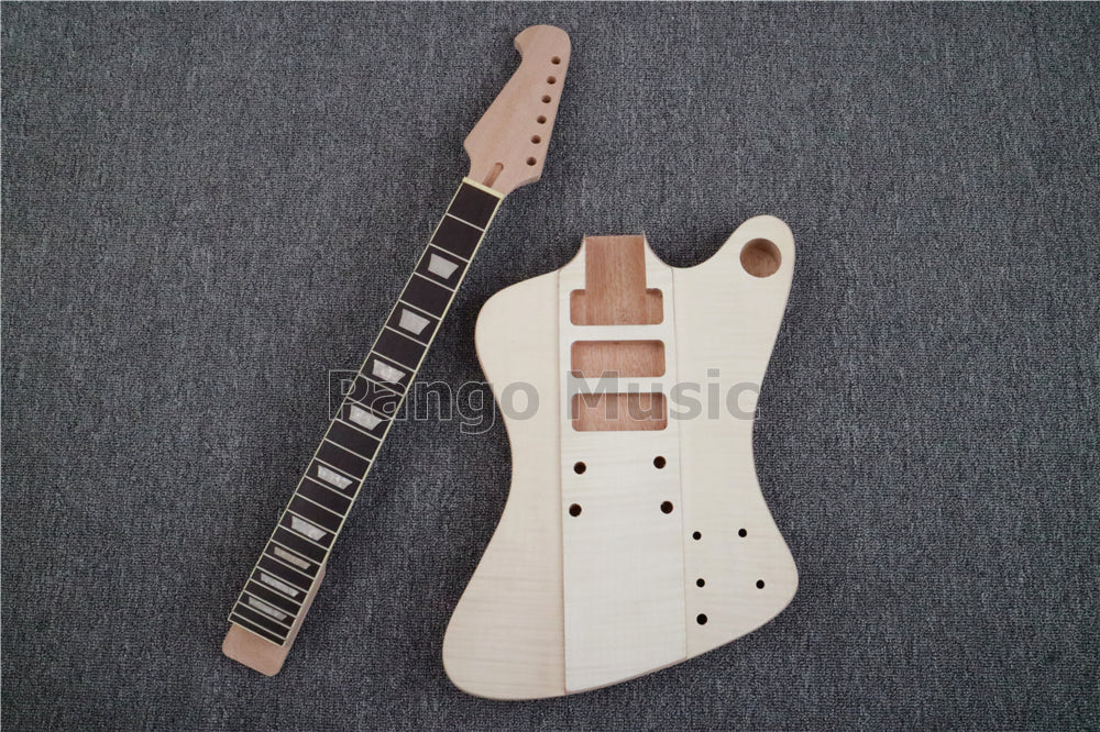Pre-sale Firebird Style DIY Electric Guitar Kit with P90 Pickups (PFB-513)