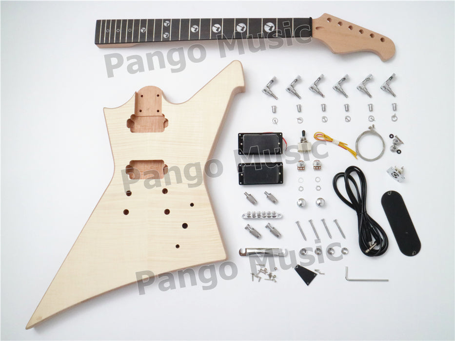 DK Series Explorer Style DIY Electric Guitar Kit (DEX-001A)