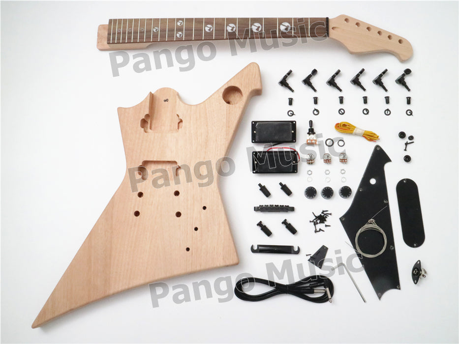 DK Series Explorer Style DIY Electric Guitar Kit (DEX-002A)