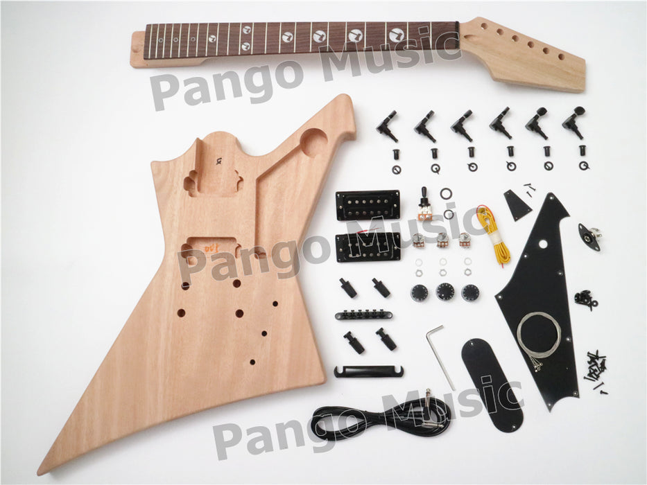 DK Series Explorer Style DIY Electric Guitar Kit (DEX-005B)