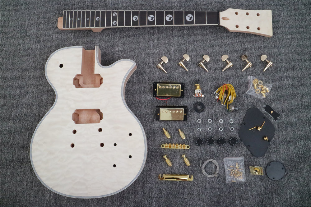 DK Series LP Style DIY Electric Guitar Kit (DLP-010B)