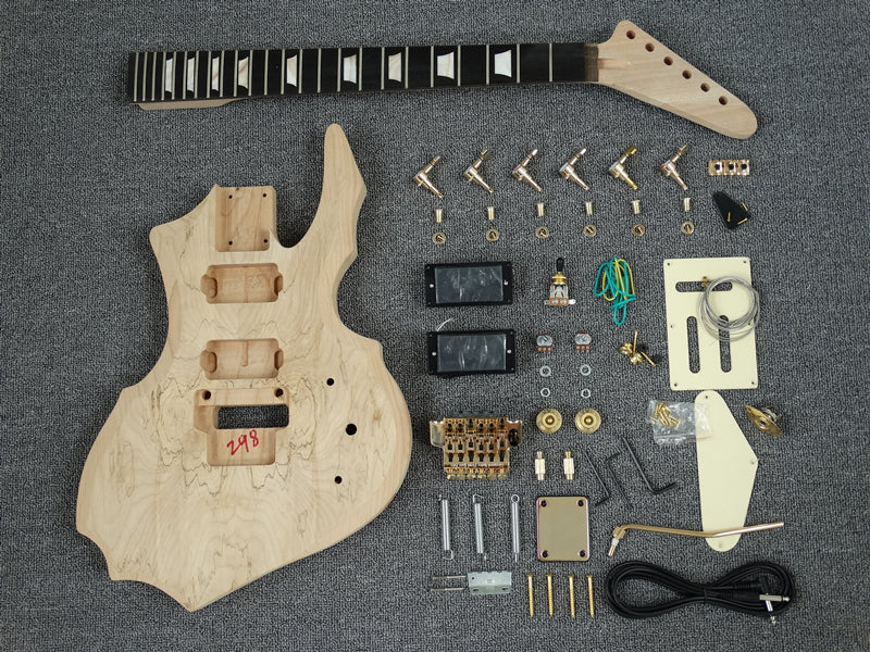 Pre-sale ESP Style Alder Body Electric Guitar Kit / DIY Guitar (PEX-531)