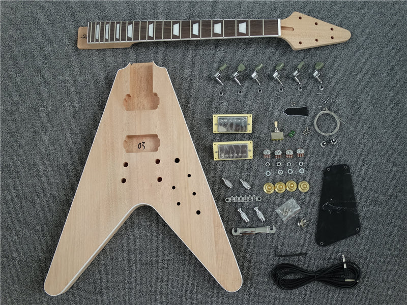 Pre-sale Flying V Style DIY Electric Guitar Kit (PFV-903)