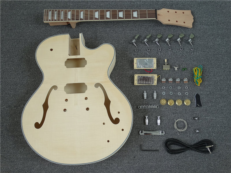 Hollow Body L5 DIY Electric Guitar Kit (PL5-074)