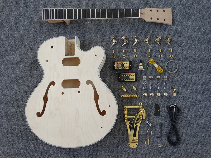 Hollow Body L5 DIY Electric Guitar Kit (PL5-924)