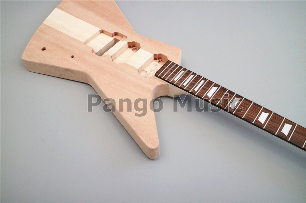 Explorer Style Neck-through Design DIY Electric Guitar Kit (PEX-631)