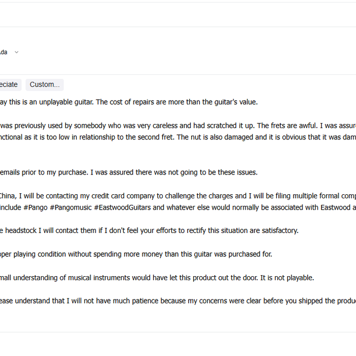 Official Statement Regarding Order #11879 & Customer Dispute Resolution