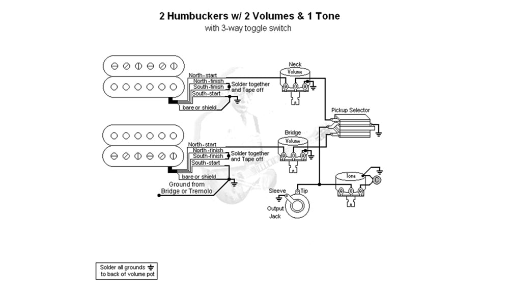HH + 3W + 2V1T Wiring Diagram