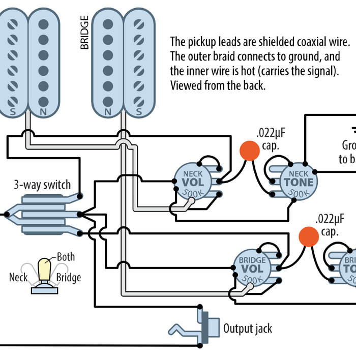 HH + 3W + 2V2T Wiring Diagram