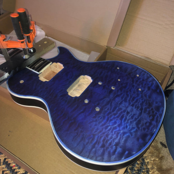 #18461 Order, Guitar Kit Building Photos, Based on CST-930 DIY Electric Guitar Kit, Made by Daniel Hahn (USA).