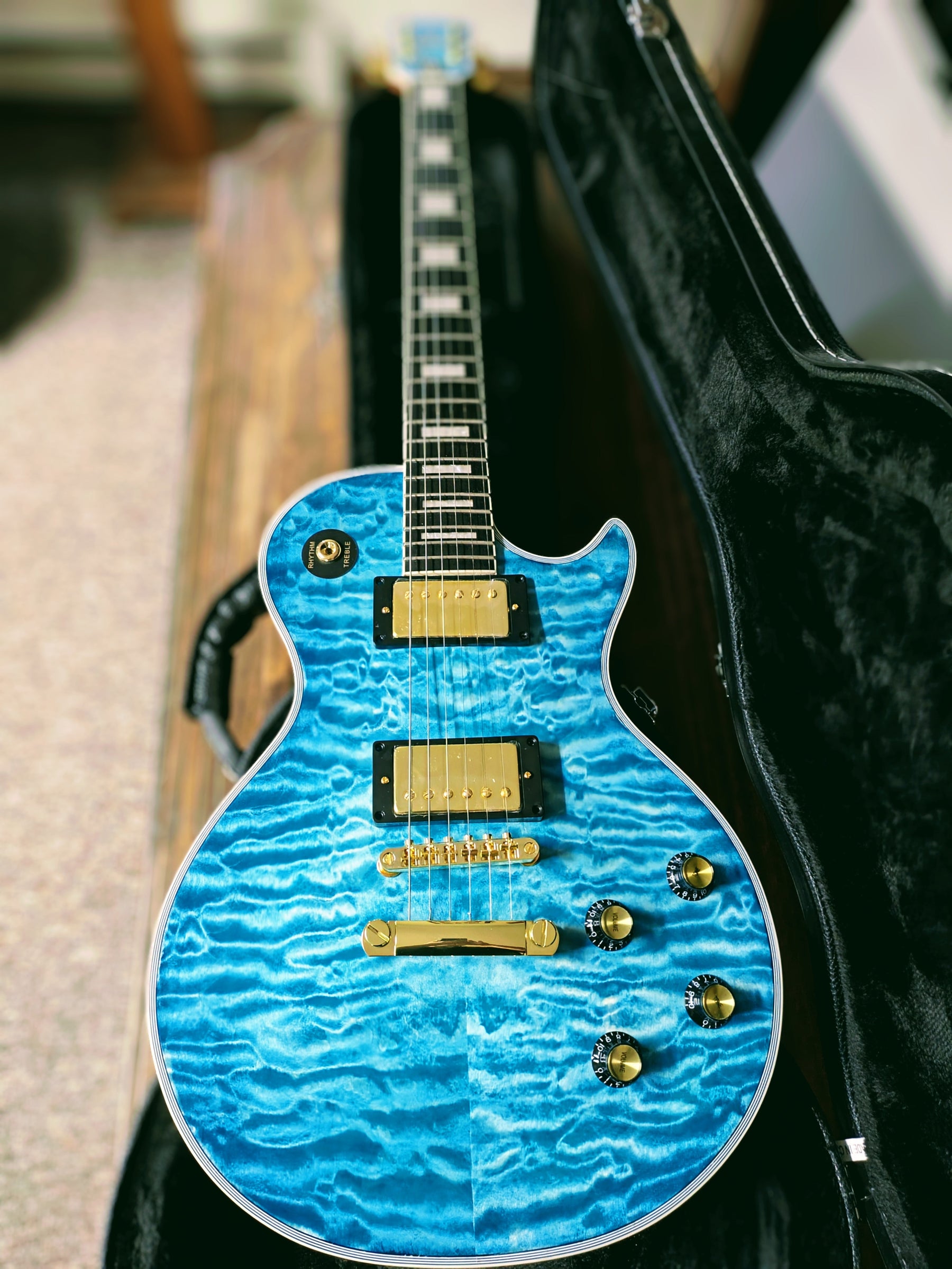 Completed Guitar, Based on CST-930 Electric Guitar Kit, Made by Order #18275, kraig bucklew (USA)