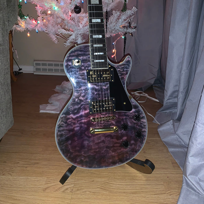 #16606 Order, Completed Guitar Photos, Based on CST-930 Electric Guitar Kit, Made by David Veele (USA)