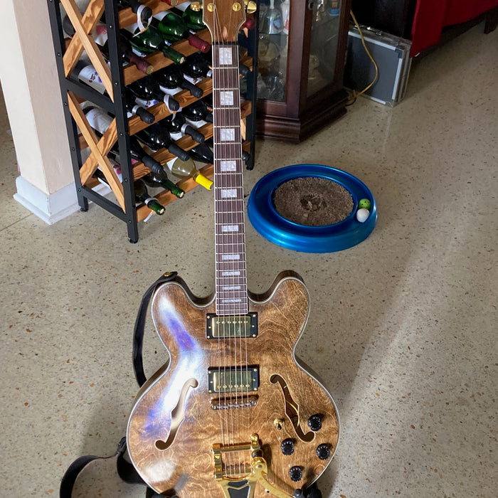 PES335-27 Finished Guitar Photos, Made by Our Customer