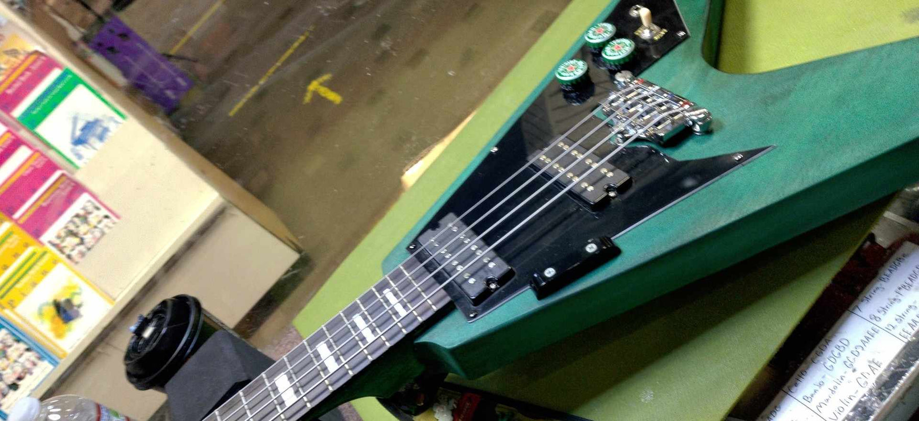 Completed Guitar Photos, Based on PFV-627, Custom Guitar Kit, Made by Order #16558, Tommy Goode (USA)