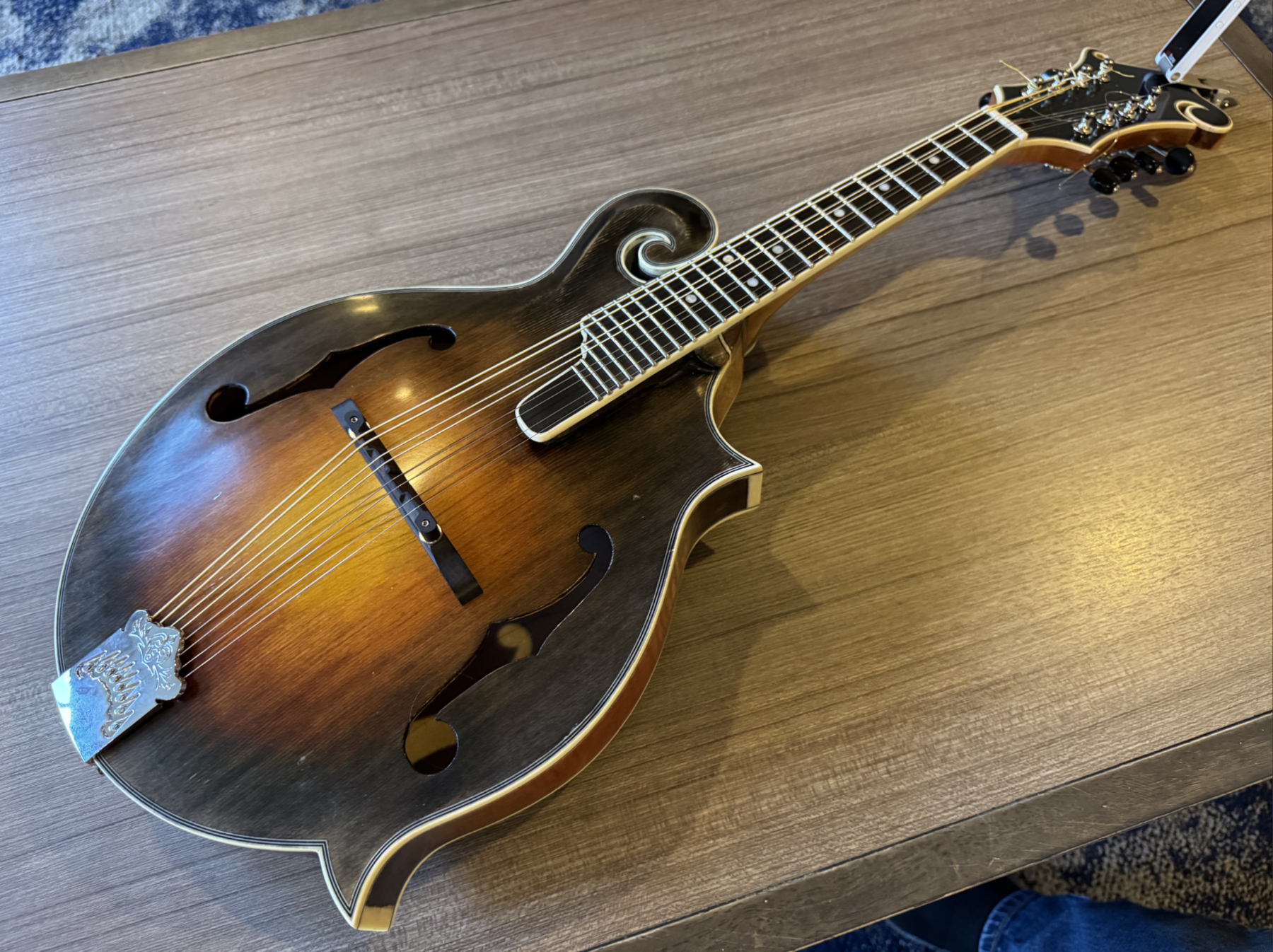 #16507 Order, Completed Mandolin Photos, Based on PMB-917 DIY Mandolin Kit, Made by Carl Hillman (USA)