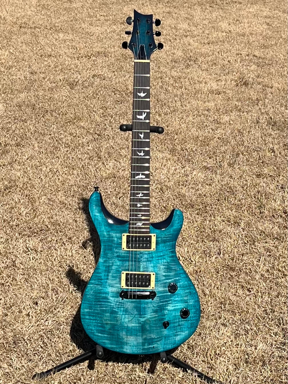 #18695 Order, Completed Guitar Photos, Based on PRS-719 Kit, Made by Angela Ornelas (USA)