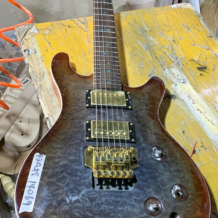 #14069 order, This is a Custom Finished Guitar, Made for terry bell (USA)