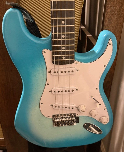 #10497 Order, Completed Guitar Photos, Based on PST-529X DIY Electric Guitar Kit, Made by Thomas Malafarina (USA)