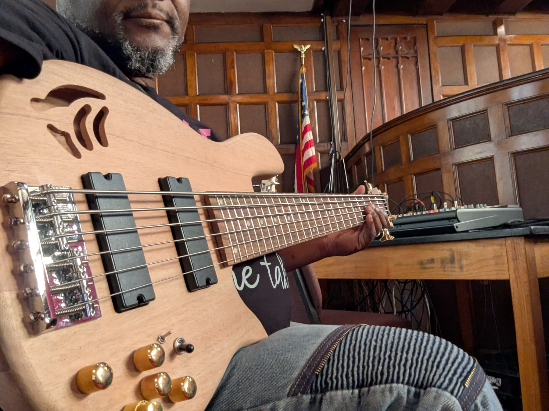 #10746 Order, Completed Bass Guitar Photos, Based on PTM-067-02 DIY Bass Guitar Kit, Made by Brian Brownlee (USA)