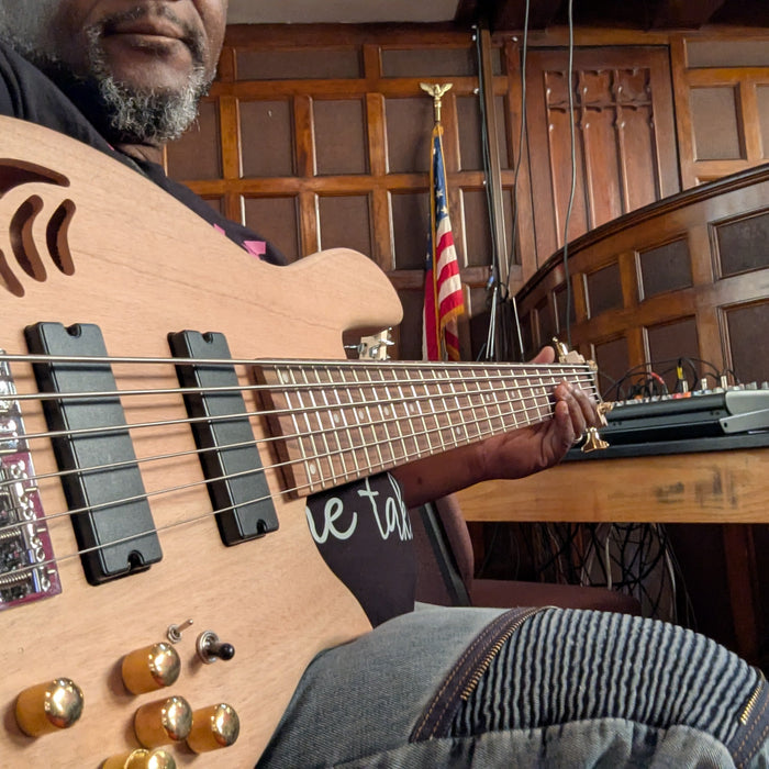 #10746 Order, Completed Bass Guitar Photos, Based on PTM-067-02 DIY Bass Guitar Kit, Made by Brian Brownlee (USA)