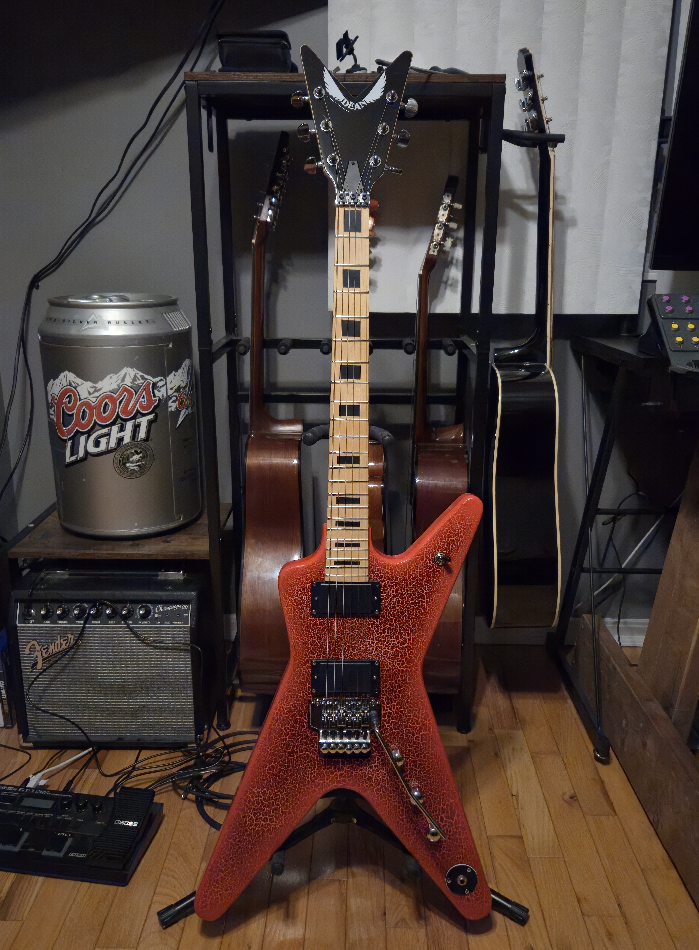 #12091 Order, Completed Guitar Photos, Based on PYX-011 DIY Electric Guitar Kit, Made by William Boudreau (Canada)