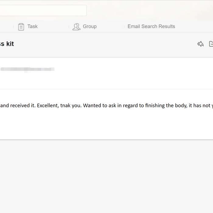 #14913 order, based on PEX-921 bass kit, made by Shawn Humason(USA)