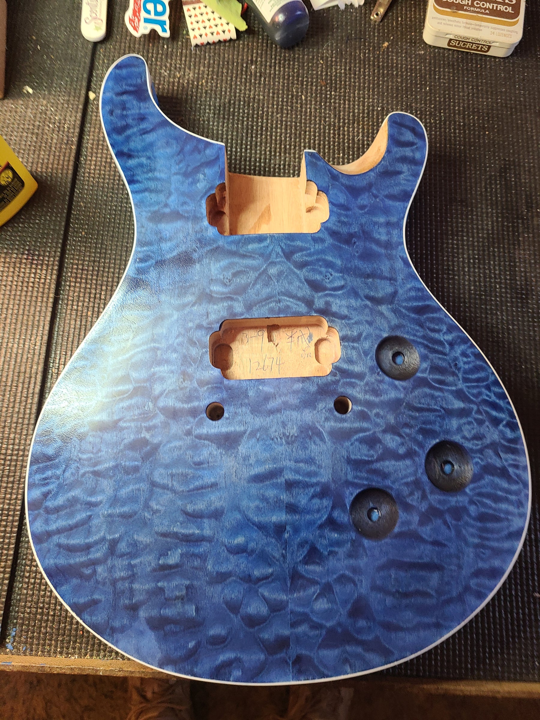 #12674 Order, PRS-720 Custom Design Guitar Kit Building Photos, Made by Daniel Westphal (USA)