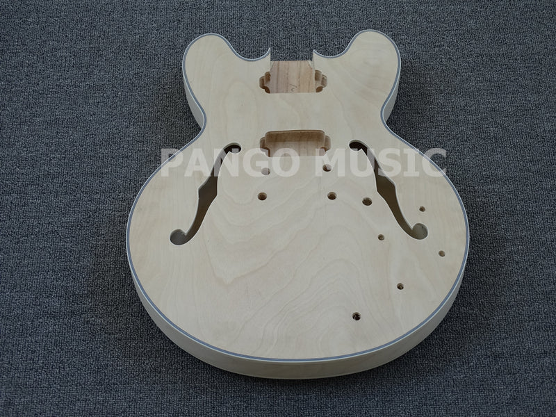 Semi-Hollow Body ES-335 Style DIY Electric Guitar Kit (PES335-54)