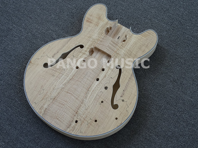 Semi Hollow Body ES-335 Style DIY Electric Guitar Kit (PES335-53F, Fast Shipping, Tariff-free)