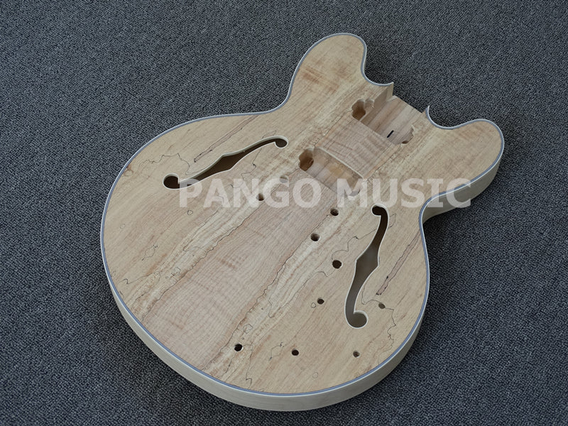 Semi Hollow Body ES-335 Style DIY Electric Guitar Kit (PES335-53F, Fast Shipping, Tariff-free)