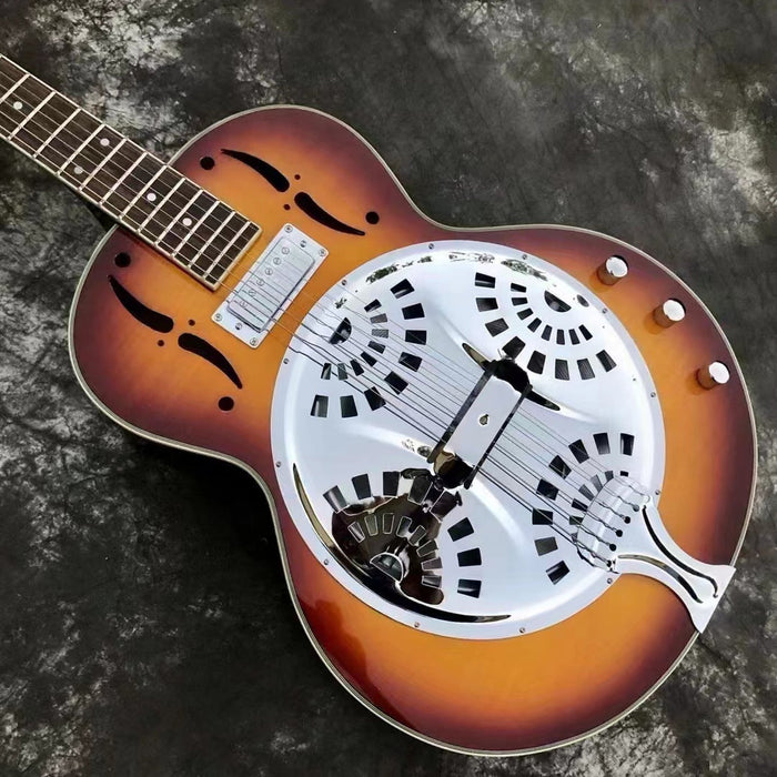 PANGO Music 6 Strings Resonator Electric Guitar (YMZ-015)