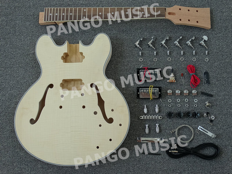 Semi Hollow ES-335 Style DIY Electric Guitar Kit (PHS-335)