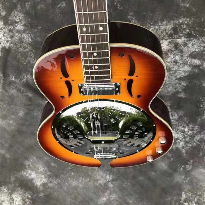 PANGO Music 6 Strings Resonator Electric Guitar (YMZ-015)