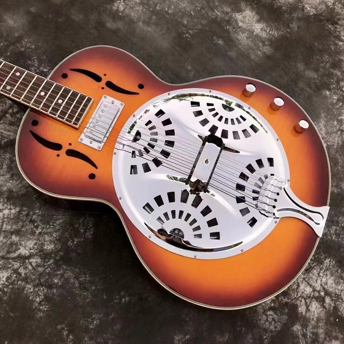 PANGO Music 6 Strings Resonator Electric Guitar (YMZ-015)