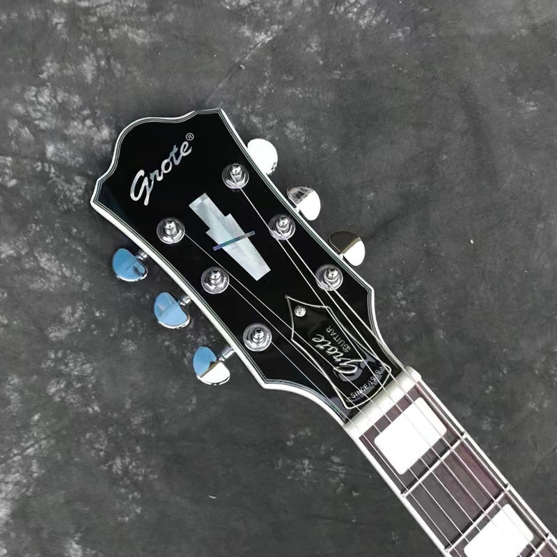 Semi Hollow Body Left Hand Electric Guitar (YMZ-029)