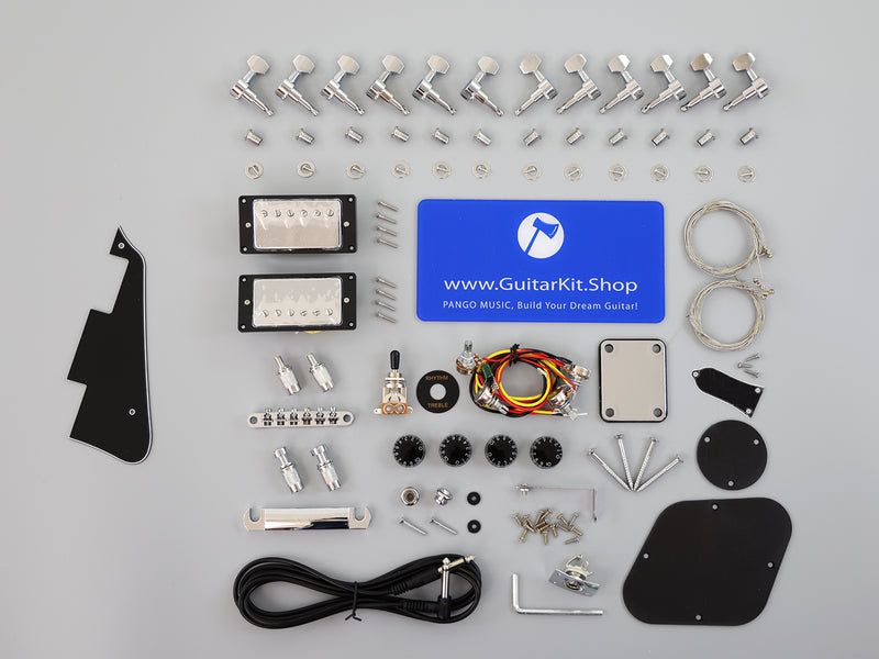 12 Strings LP Style DIY Electric Guitar Kit (PLP-224X)