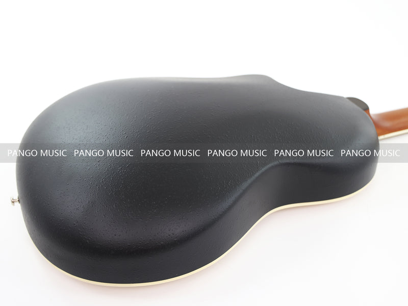 12 Strings Roundback Solid Spruce Top Acoustic Guitar (YMZ-256, Limited Edition)